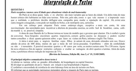 Questão Interpretação De Texto - 7