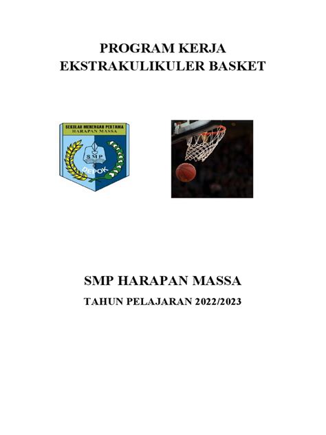 Program Eskul Basket 2022 2023 Pdf