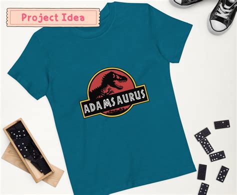 Jurassic Park Svg File Jurassic World Park Template Svg Etsy Canada