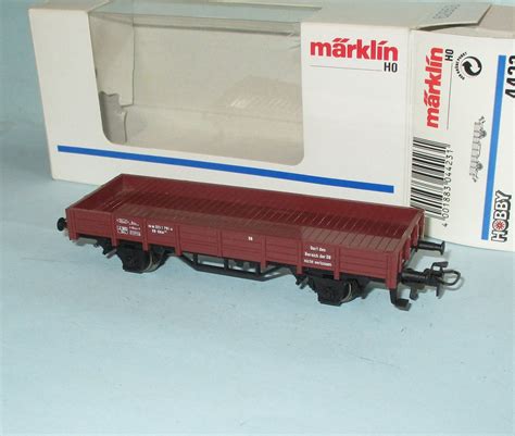 Märklin 4423 DB Niederbordwagen Ep 4 i OVP Nordbahn An Verkauf