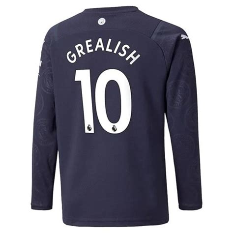 Maillot Foot Pas Cher Manchester City Jack Grealish Third Manche