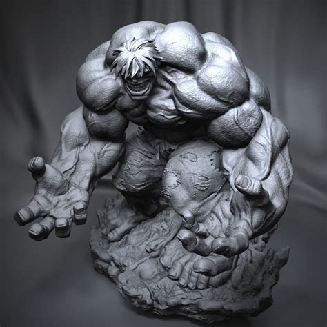 Hulk 3D Print 3D model 3D printable | CGTrader