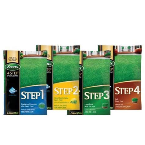 Get Scotts Best Step Annual Lawn Care Program Covers Square