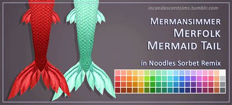 Mermaid Tails The Sims 4 _ P1 - SIMS4 Clove share Asia Tổng hợp Custom ...