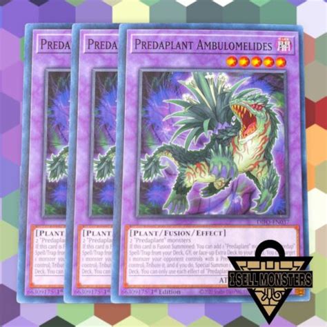 Yugioh X Predaplant Ambulomelides Difo En Common St Ed X Yu Gi