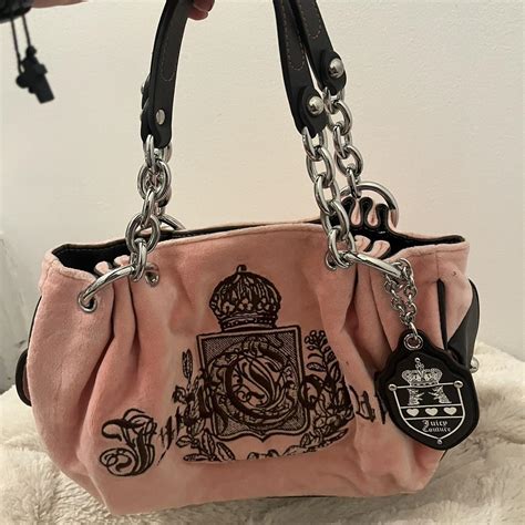 Juicy Couture Women S Pink Bag Depop