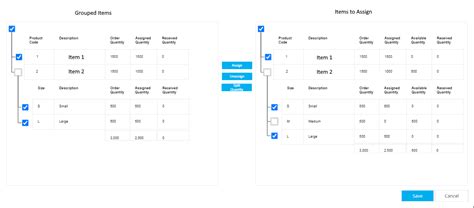 Selection Best Ux Practice When Grouping Items From One List To