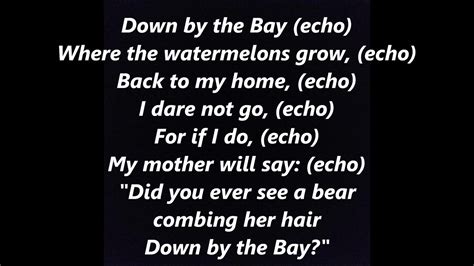 Down By The Bay Lyrics