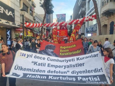 HKP İzmir İl Örgütü olarak Laik Cumhuriyetin 100 yılında Karşıyaka