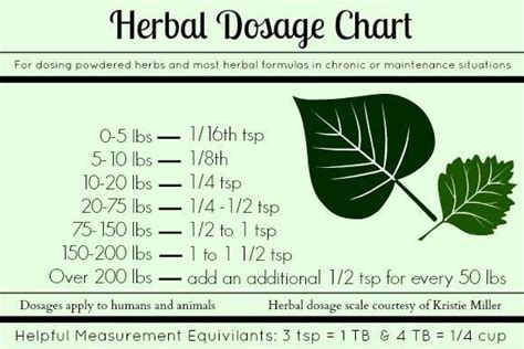 A Herbal Dosage Chart Herbalism Ayurveda Herbal Healing Herbs