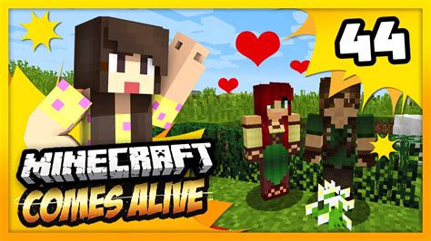 Are They Dating Minecraft Comes Alive 4 Ep 44 Minecraft Roleplay Youtube