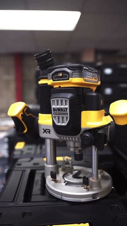 The Brand New Dewalt Dcw620h2 18v Brushless 12mm Router Is Coming Soon Dewalt Dcw620 Youtube