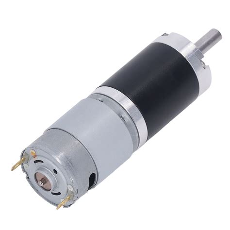 46RPM Brushed DC Motor All Metal Pure Copper Wire Rotor Small DC