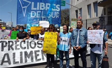 Durante La Jornada Libres Del Sur Se Manifestar En La Matanza Contra