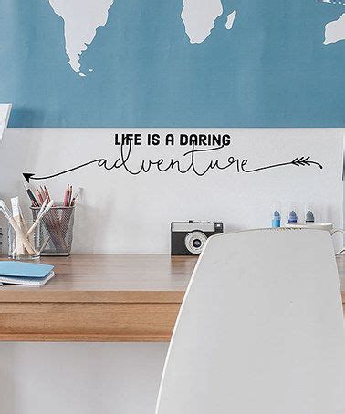 Life Is A Daring Adventure Wall Quotes Decal Wall Quotes Decals