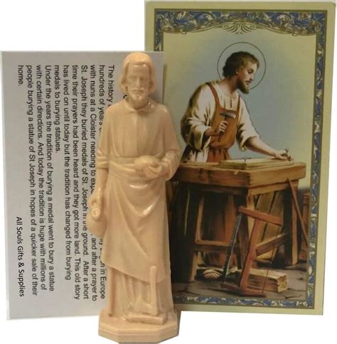 Amazon All Souls Saint Joseph Statue Home Seller Kit Reusable With