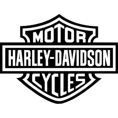 Harley-Davidson Logo Decal Sticker - HARLEY-DAVIDSON - Thriftysigns