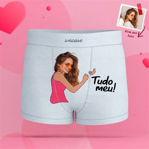 Cueca Personalizada Foto Namorada Ciumenta Wecase Shopee Brasil