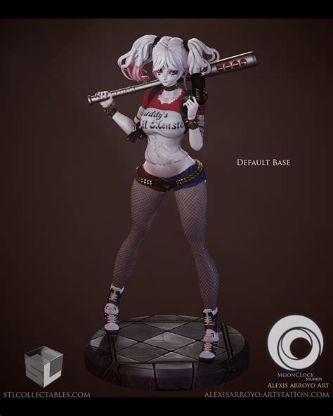 3d Harley Quinn 3D Stl File 3 Printable File Stl Model Etsy