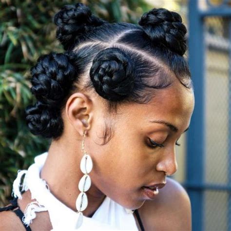 Simple Sexy Bantu Knots To Spice Up Your Natural Hair And Look Melody Jacob