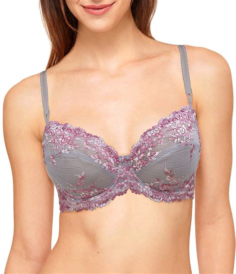 Wacoal C Nude Underwire Bra Floral Pattern Hot Sex Picture