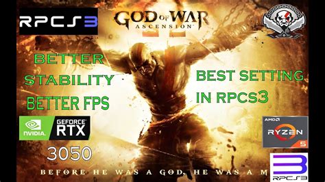 Rpcs3 God Of War Ascension Gameplay On Rtx 3050 Ryzen 5 5600h And