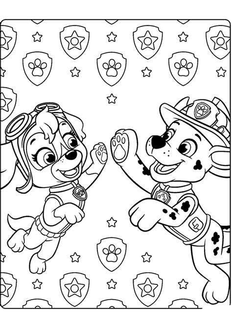 Desenhos Para Colorir Patrulha Canina Descubra As Op Es De