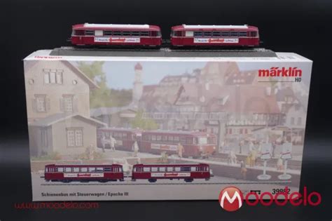 MÄRKLIN 39982 Autorail VT 27 VS 21 VT 98 VS 98 Doorknat