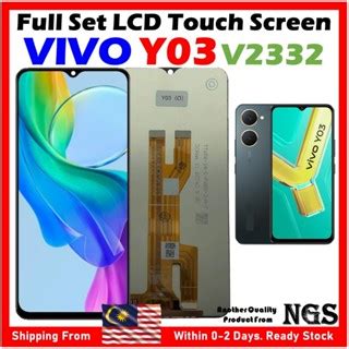 ORl NGS Brand Full Set LCD Touch Screen Compatible For VIVO Y03 V2332