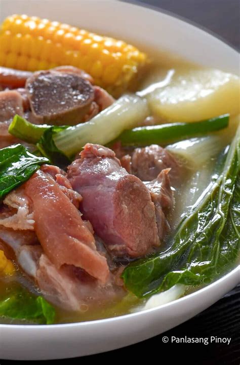 Receita Nilagang Pata Panlasang Pinoy Sabor Da Cozinha