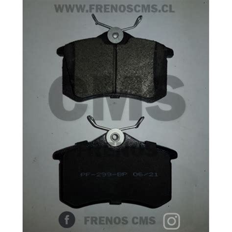 PASTILLAS DE FRENOS TRASERAS PEUGEOT 308 1 6HDI 2 0