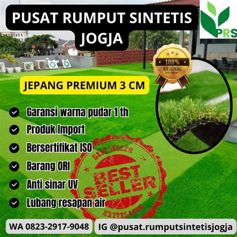 Jual RUMPUT SINTETIS JEPANG PREMIUM 3 CM Shopee Indonesia