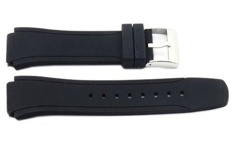 Kenneth Cole Black Polyurethane 2820mm Watch Band Total Watch Repair