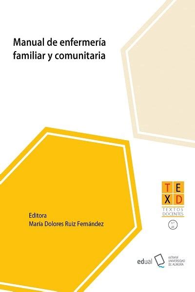 Manual De Enfermería Familiar Y Comunitaria Editorial Universidad De Almería