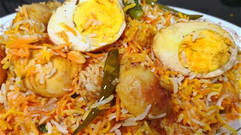 Egg Dum Biryani Recipe Anda Biryani Recipe Restaurant Style Egg