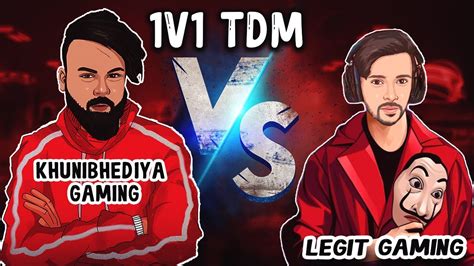 Legit Gaming Vs Khunibhediyayt 1v1 Tdm 🤩 Intense Tdm Match Tdm No