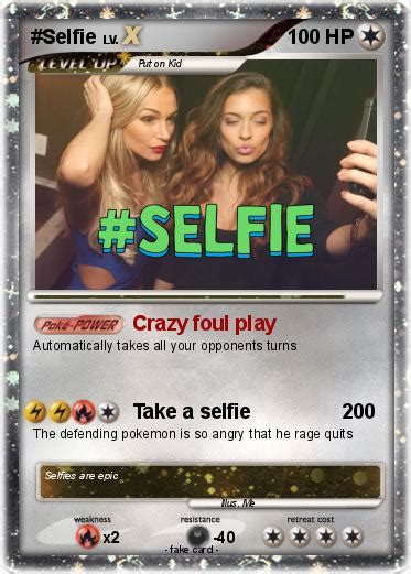 Pokémon Selfie 9 9 Crazy Foul Play My Pokemon Card