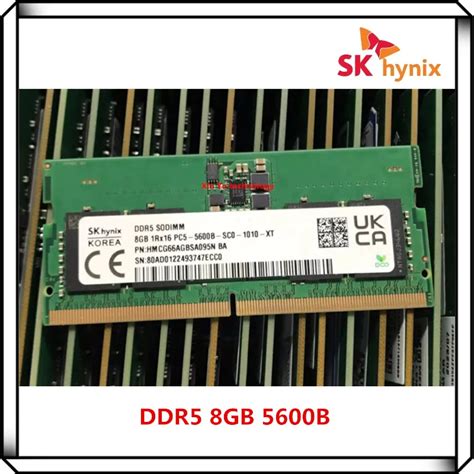 Sk Hynix Ddr5 8gb 1rx16 5600b Pc5 5600mhz So Dimm Ram Original Notebook