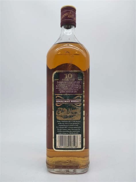 Bushmills Malt 10 Year Old 1990s Labelling Whiskey Bidders Irish