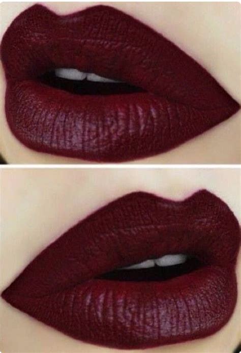 Burgundy Red Lip Telegraph