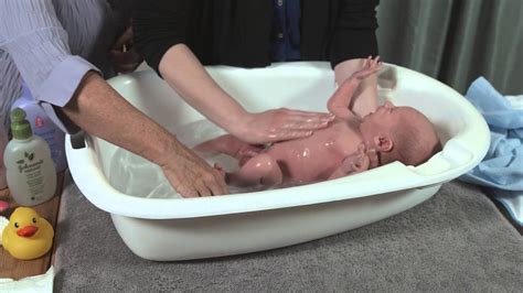 How To Bathe Your Baby For Nurses YouTube