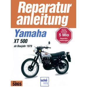 Bucheli Bucheli Rep Anl Yamaha Xt Reparatur Anleitungen