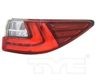 TYC NSF Right Side Tail Light Assy For Lexus ES350 ES300h 2016 2018