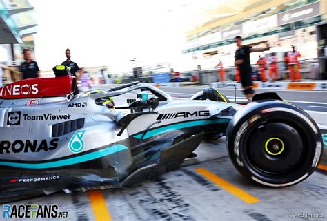 Hamilton Leads Mercedes One Two As Practice Begins In Abu Dhabi 2022