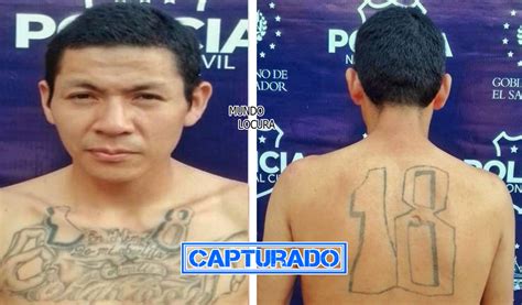 El Salvador Capturan A Alias Gaspar N Peligroso Gatillero De Los