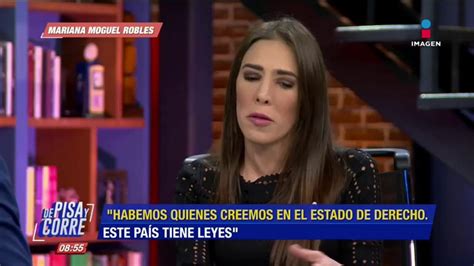 Mariana Moguel Explica La Audiencia De Rosario Robles Imagen Televisión