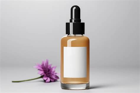 Premium Photo Mockup Of Beauty Serum Product Bottle Ai Generated