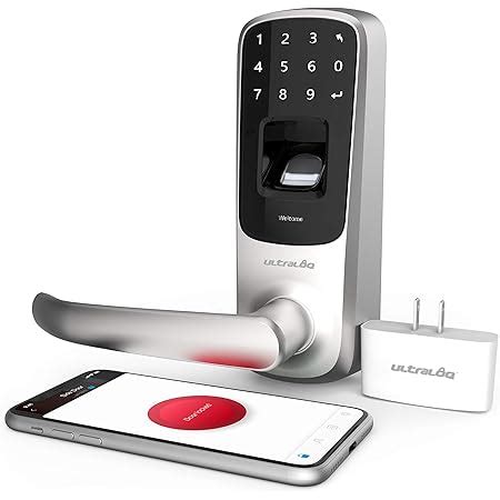 ULTRALOQ Smart Door Lock U Bolt Satin Nickel Bridge WiFi Adaptor 5