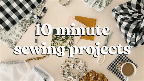 Sewing Projects To Make In Under 10 Minutes Part 3 YouTube