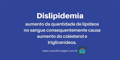 Dislipidemia Sou Enfermagem